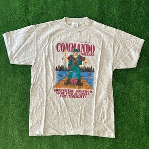 Vintage Minesota Commando Fisherman Graphic Tee